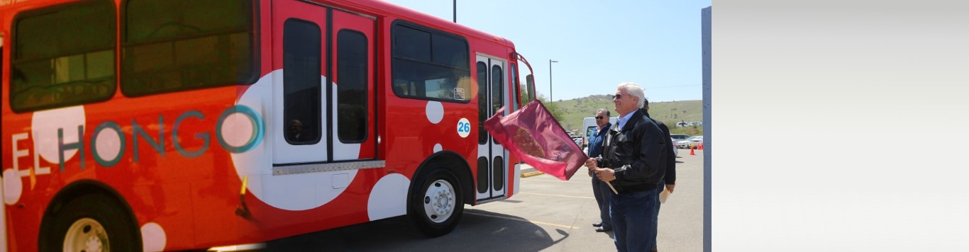 EMX-Da Bonilla "banderazo" a nueva ruta en Tijuana