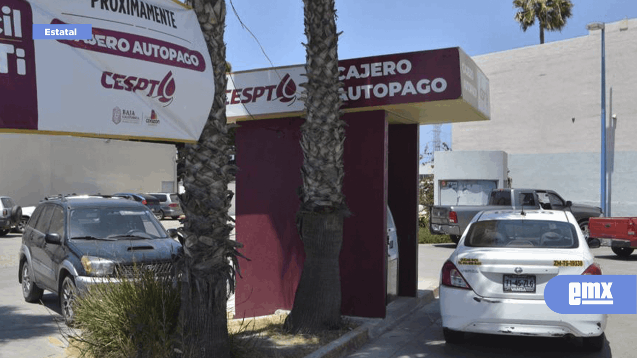 EMX-Instala CESPT cajero autopago en Playas de Rosarito 