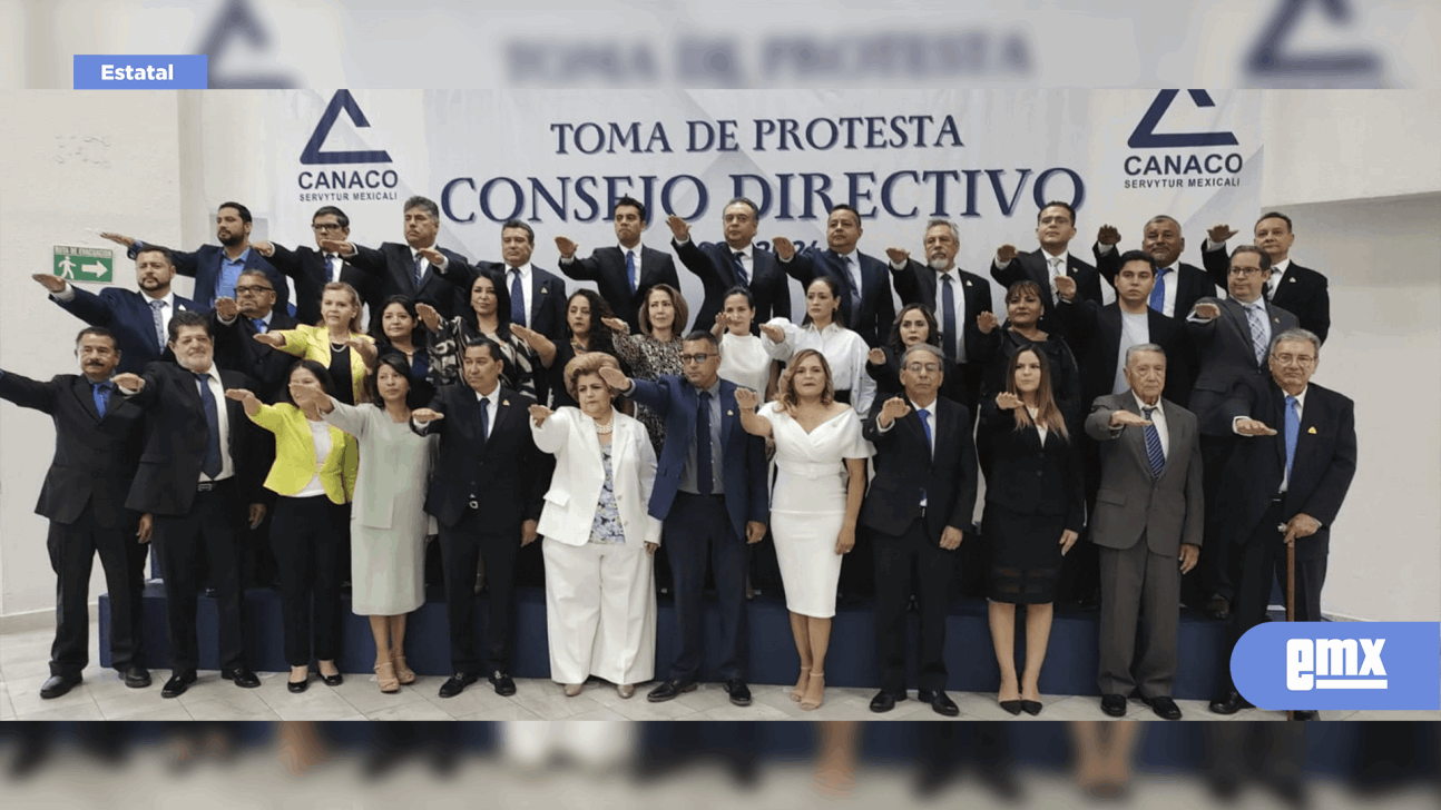 EMX-Tomó protesta José Antonio Villa como presidente de canaco 