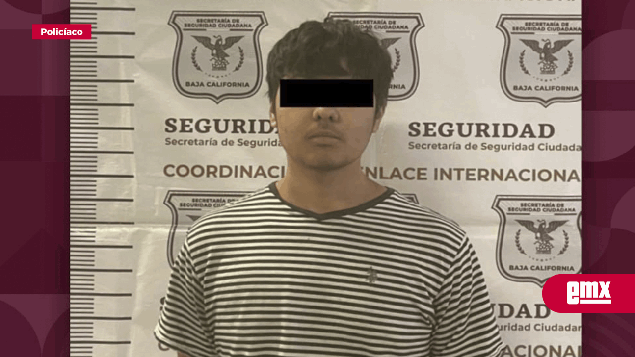 EMX-Detiene enlace internacional de la FESC a joven prófugo de las leyes norteamericanas 