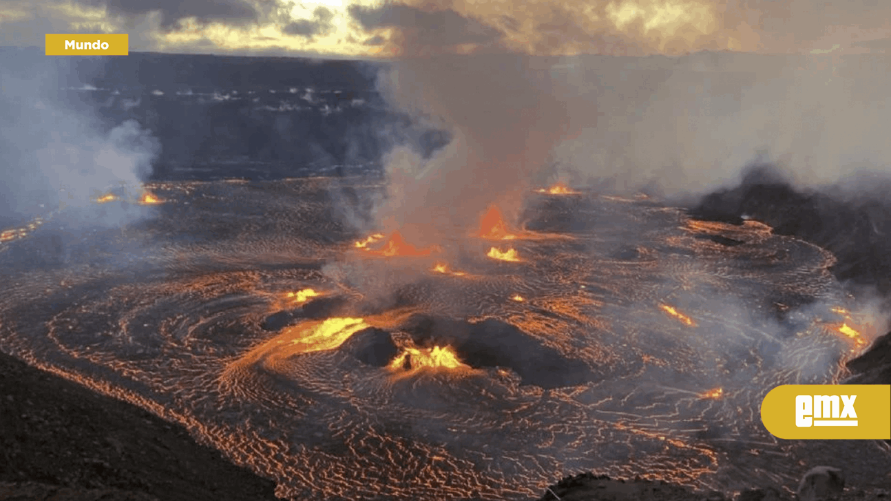 EMX-Volcán Kilauea, en Hawái, entra en erupción