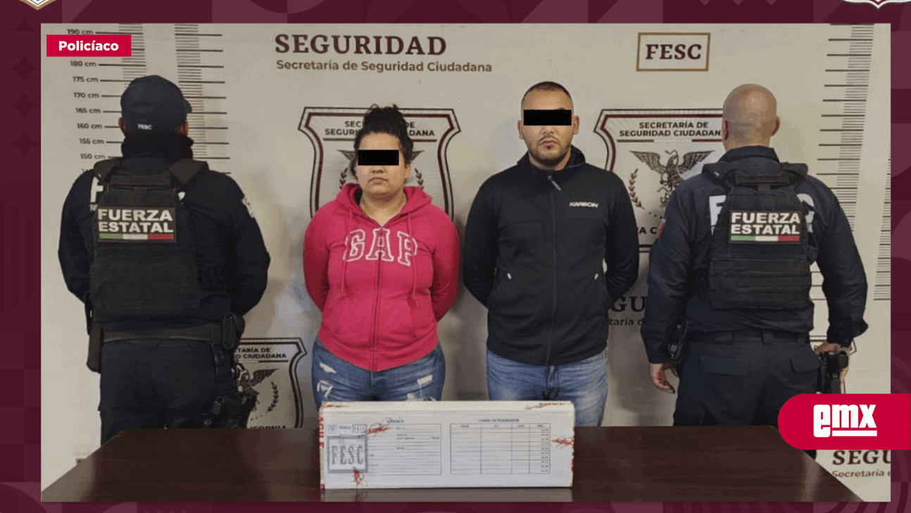 Detiene Fuerza Estatal A Hombre Y Mujer En Poder De Un A El Mexicano