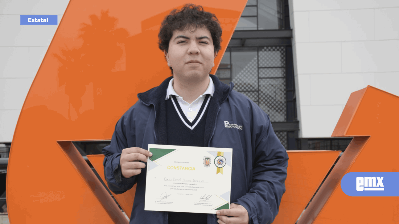 EMX-Alumno de Preparatoria Xochicalco triunfa en Olimpiadas de Ciencias