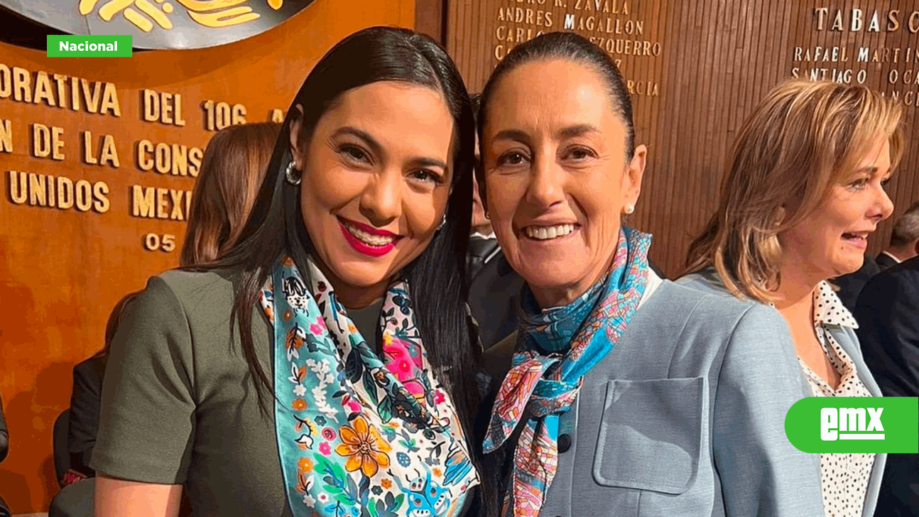 EMX- Gobernadora de Colima, Indira Vizcaíno, muestra su respaldo a Claudia Sheinbaum