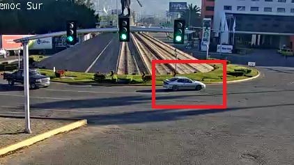 EMX-Cámaras enlazadas permiten detener a delincuente 