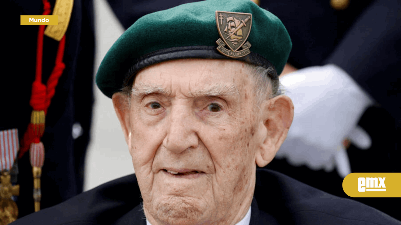 EMX-Murió a los 100 años Léon Gautier, el último veterano francés que participó en Normandía