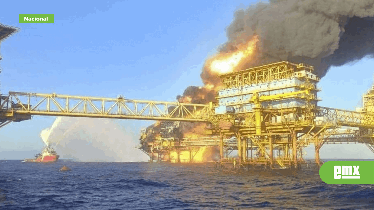 EMX-Explosión en plataforma de Pemex deja 6 heridos y al menos 3 desaparecidos