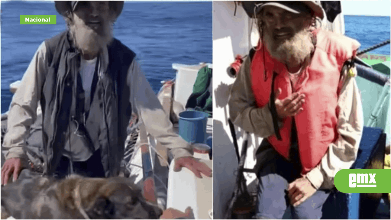 EMX-Rescatan a náufrago y a su perrita después de 3 meses a la deriva
