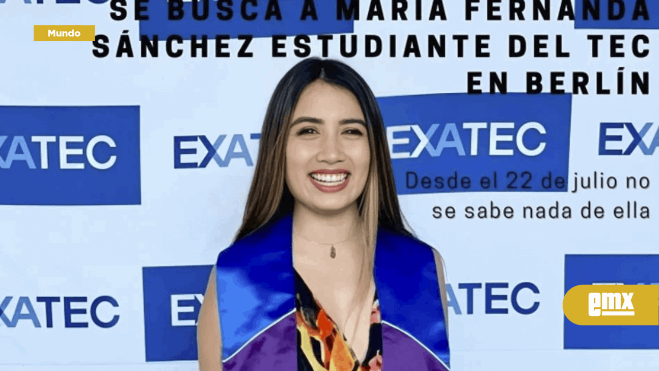 EMX-Desaparece mexicana en Berlín, Alemania; viajó para estudiar una maestría