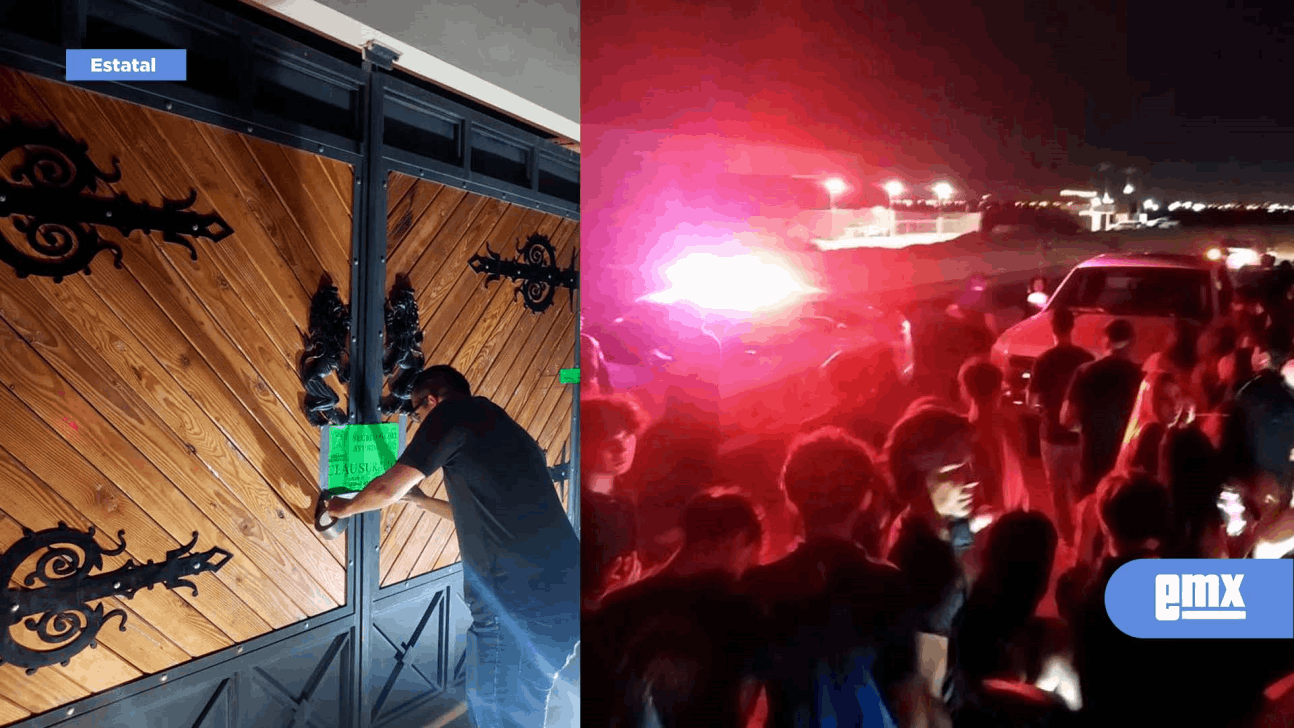 EMX-“Revienta” Gobierno de Mexicali fiesta clandestina; Aseguran 120 menores consumiendo alcohol
