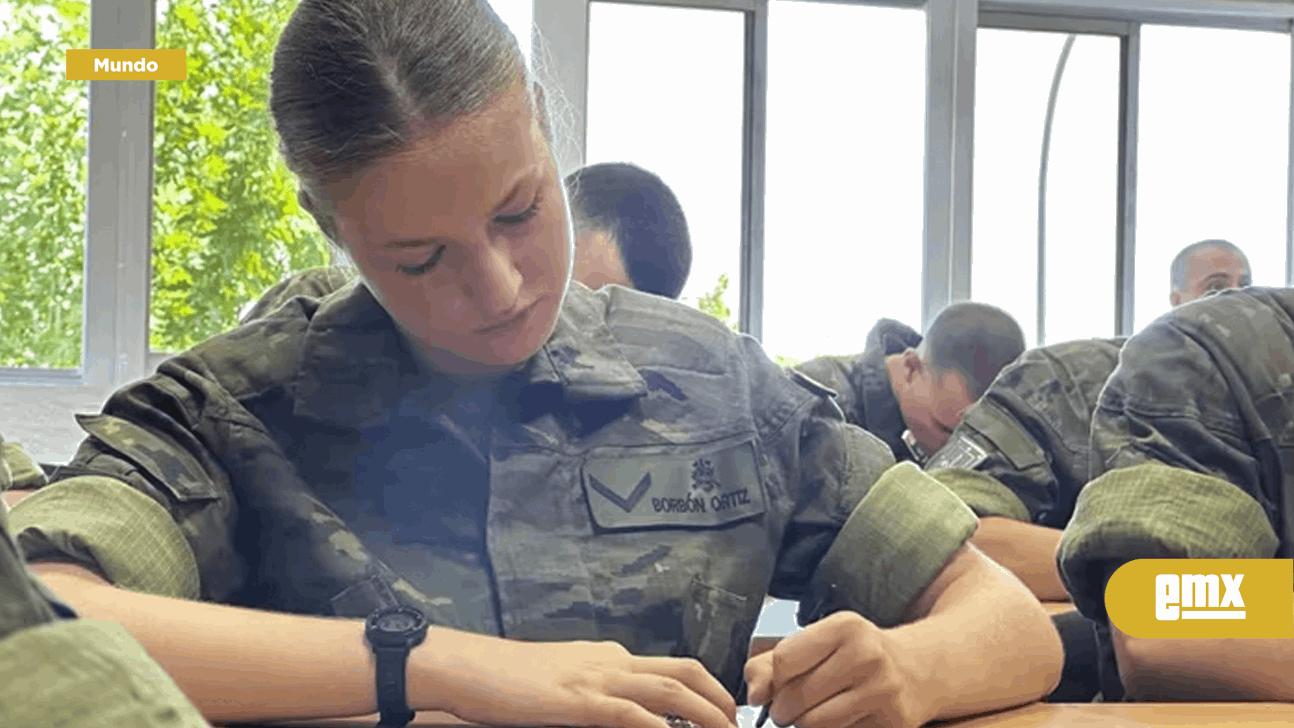 EMX-Las primeras imágenes de la princesa Leonor en la Academia General Militar de Zaragoza