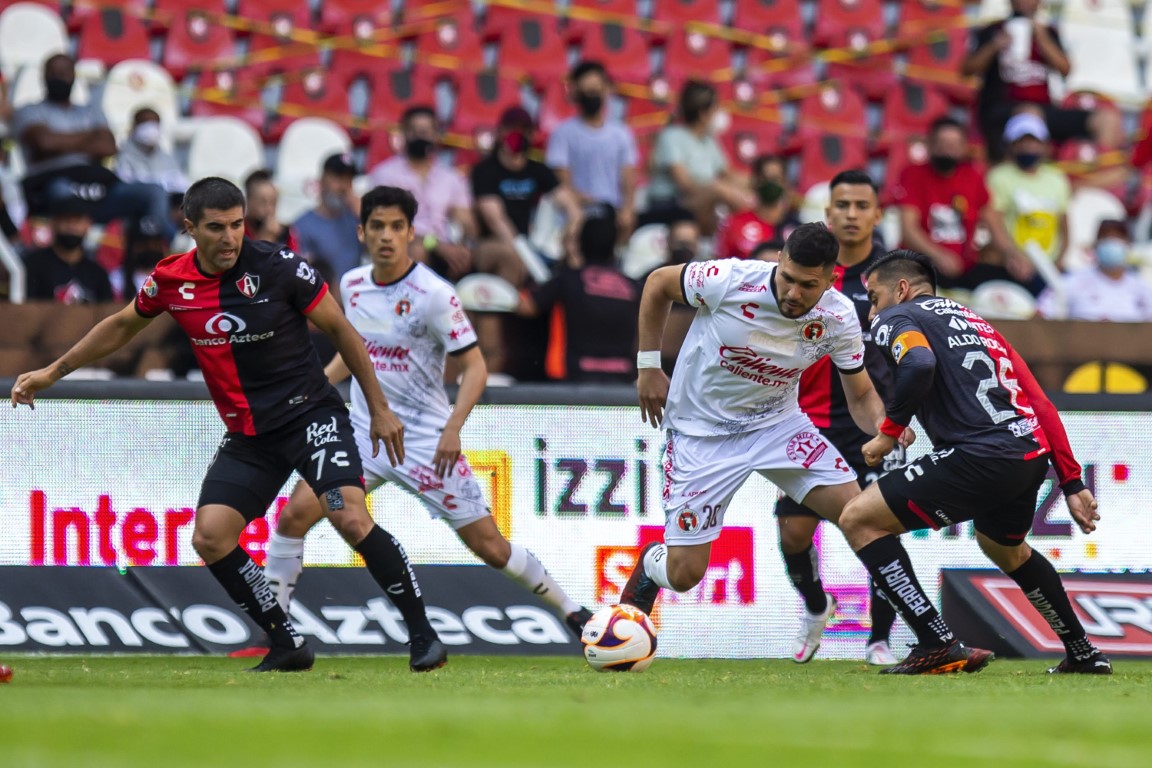 EMX-Guarda Xolos mordidas ante Atlas en el Jalisco 