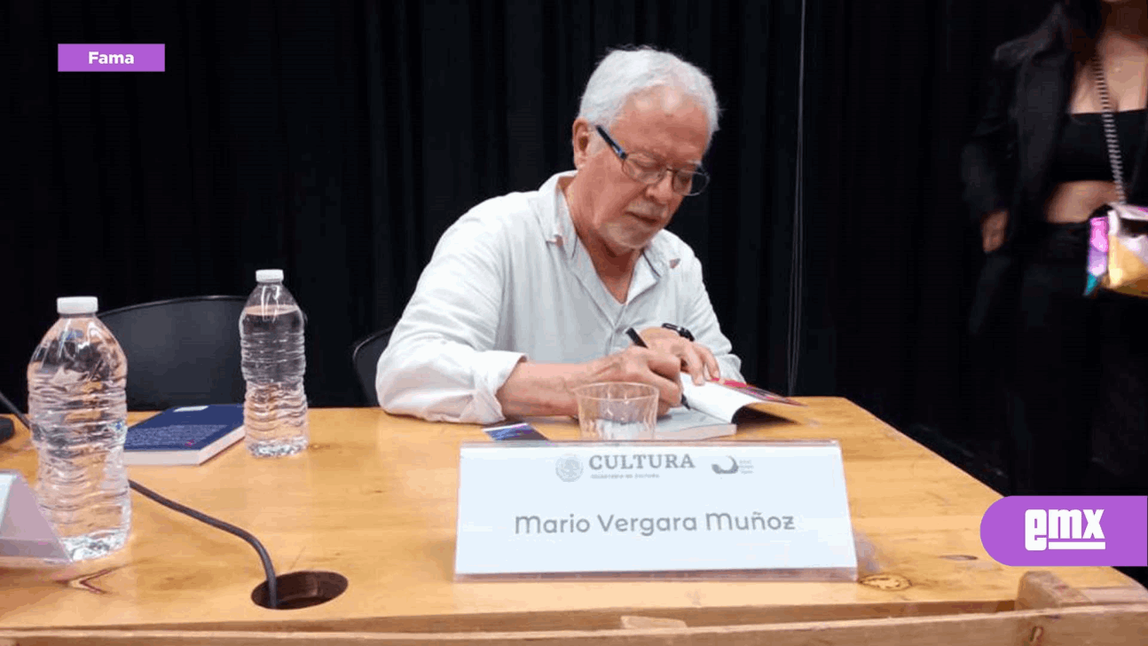 EMX-Presenta Mario Vergara sus vivencias en “Tras los recuerdos en fuga”