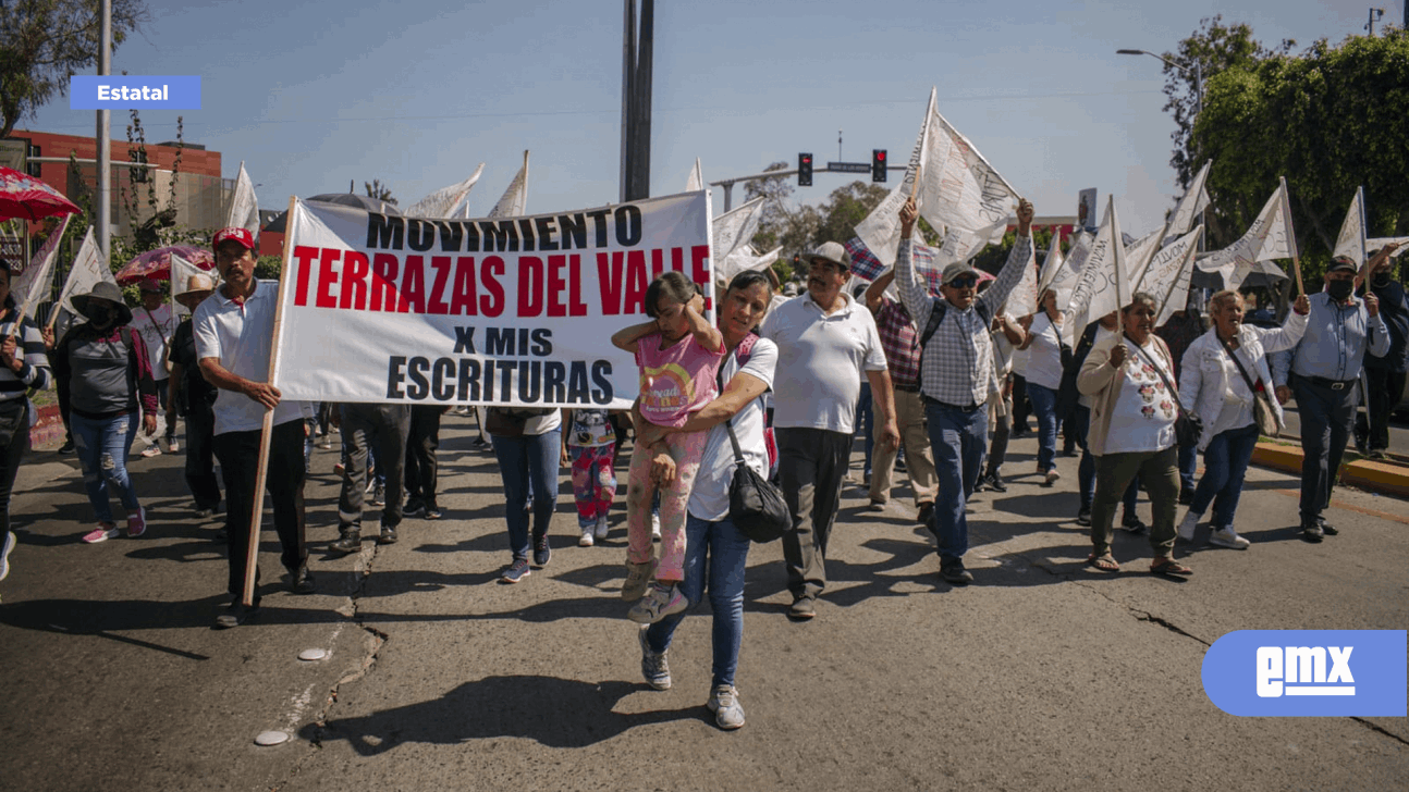 EMX-Marchan familias de Terrazas del Valle en defensa de "Lupita" Alvarez