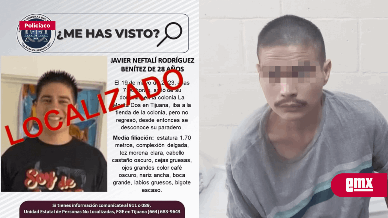 EMX-FGE Y COLECTIVOS DE BÚSQUEDA LOCALIZAN A JOVEN DESAPARECIDO, CON VIDA