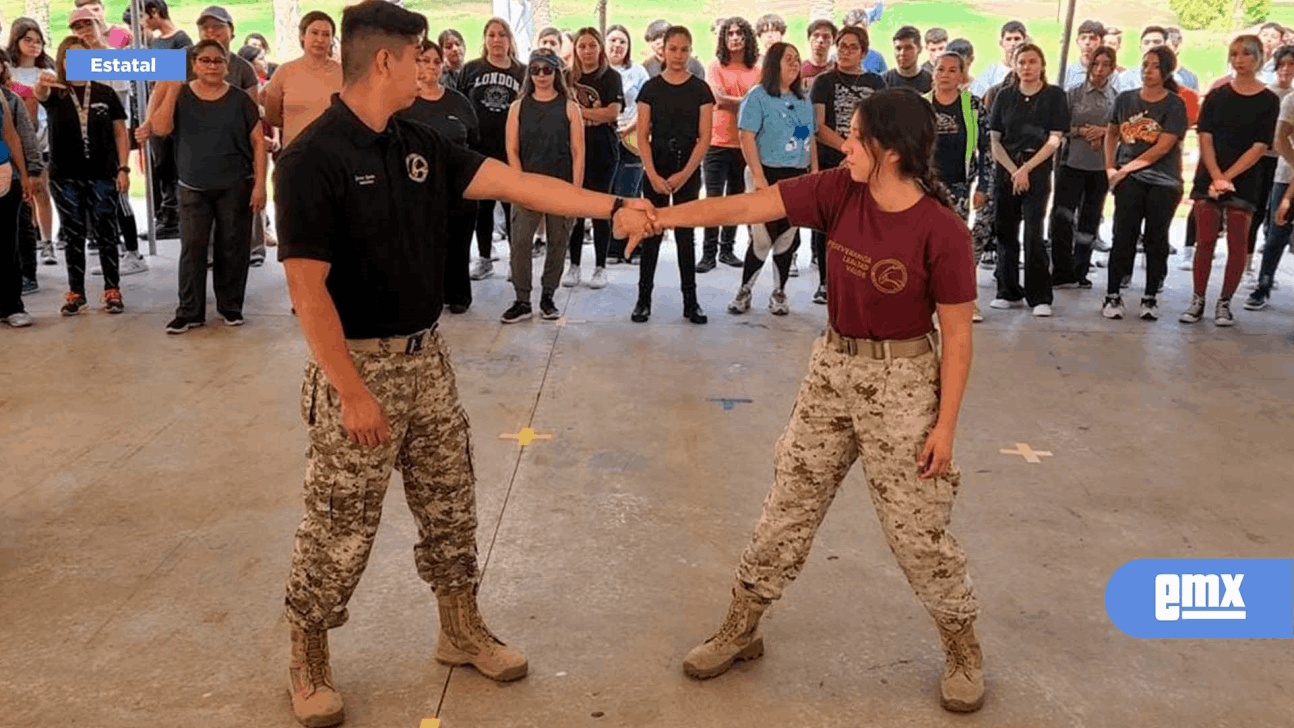 EMX-Participan mujeres en curso de defensa personal