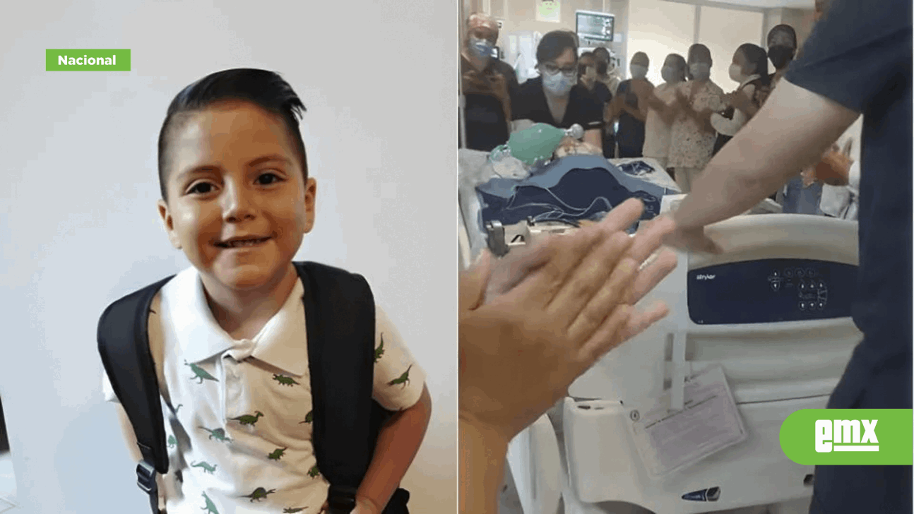 EMX-Santi, de 5 años sufrió muerte cerebral; su familia donó sus órganos y salvó a 4 niños