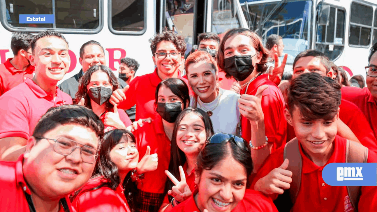 EMX-Llega a Tecate, Rosarito y San Felipe transporte gratuito para estudiantes