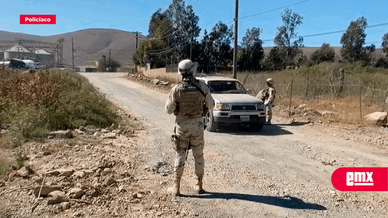 EMX-Localizan cadáver encobijado sobre la carretera vieja a Tecate y dos personas más sin vida 