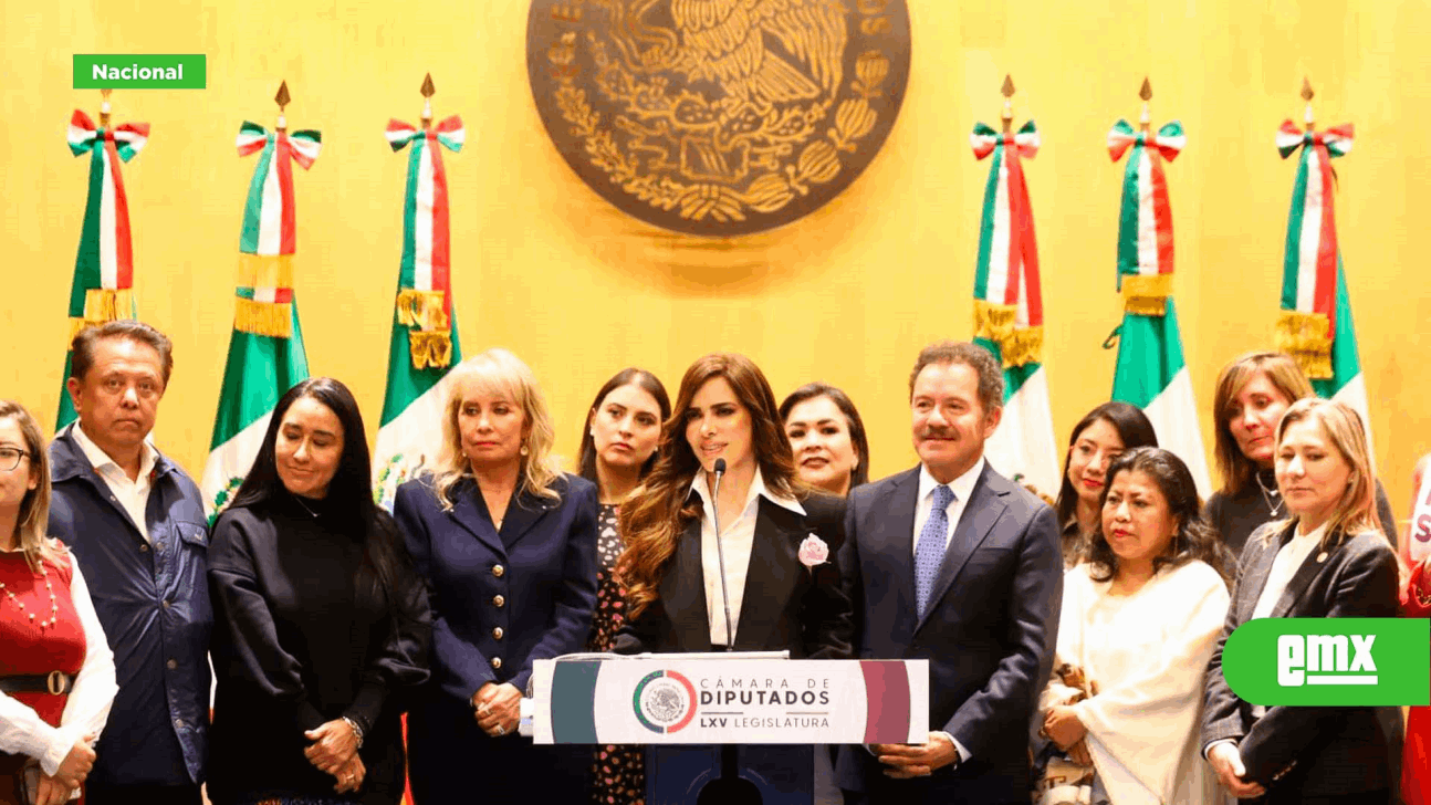 EMX-Gloria Trevi, invitada especial a la Cámara de Diputados tras aprobación de reforma anti-trata. 