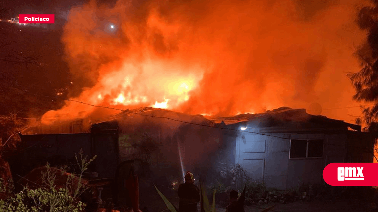 EMX-Atiende Bomberos y PC 13 incendios más, una casa con daños totales