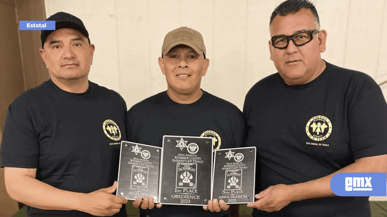 EMX-UNIDAD K9 DE TIJUANA DESTACA EN COMPETENCIA INTERNACIONAL