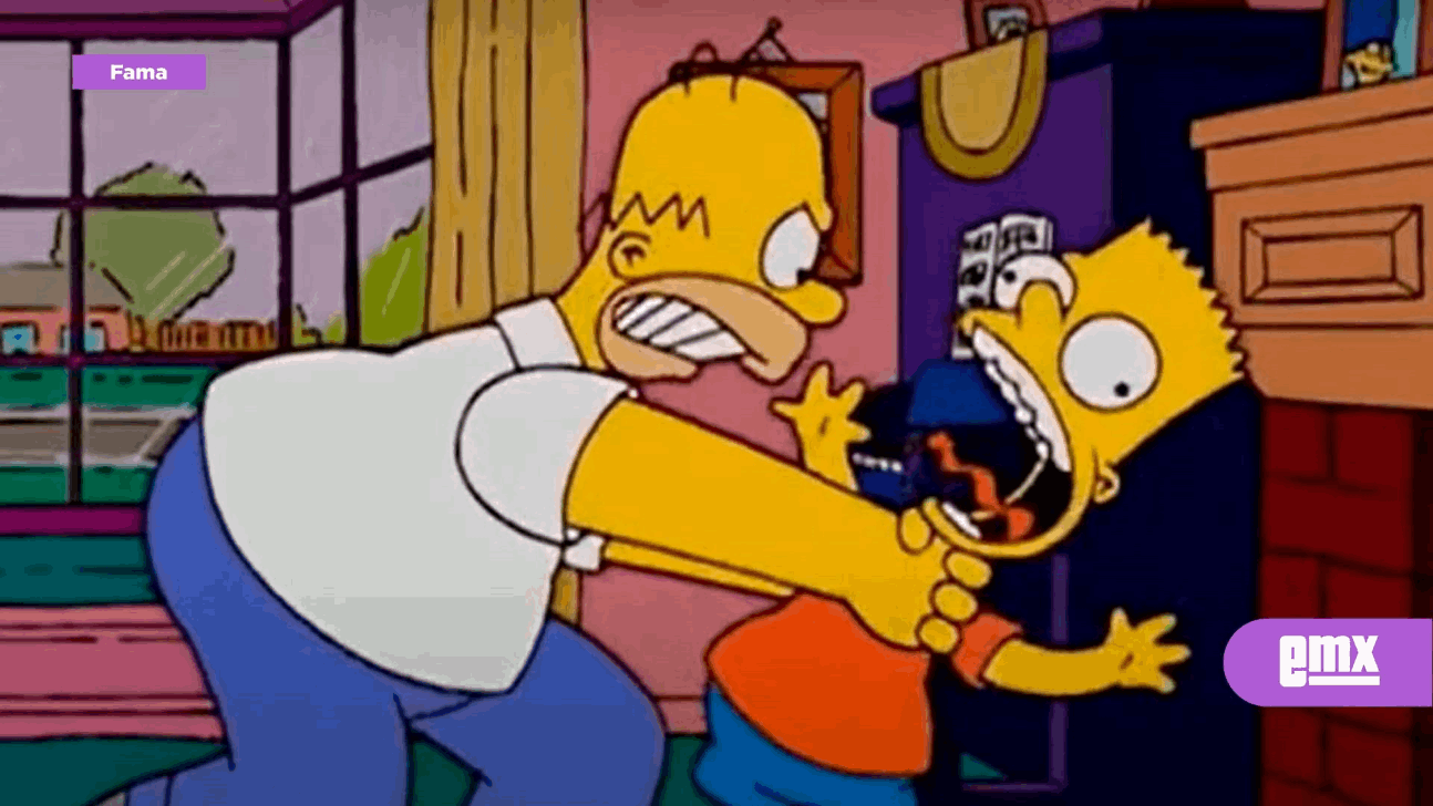 EMX-Homero Simpson al parecer dejará de ahorcar a Bart en 'The Simpsons'
