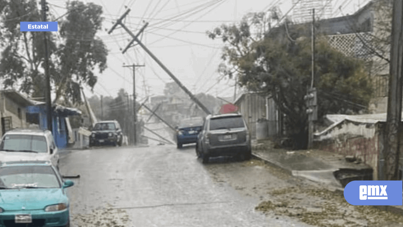 EMX-Un rayo ocasionó apagón en Tijuana