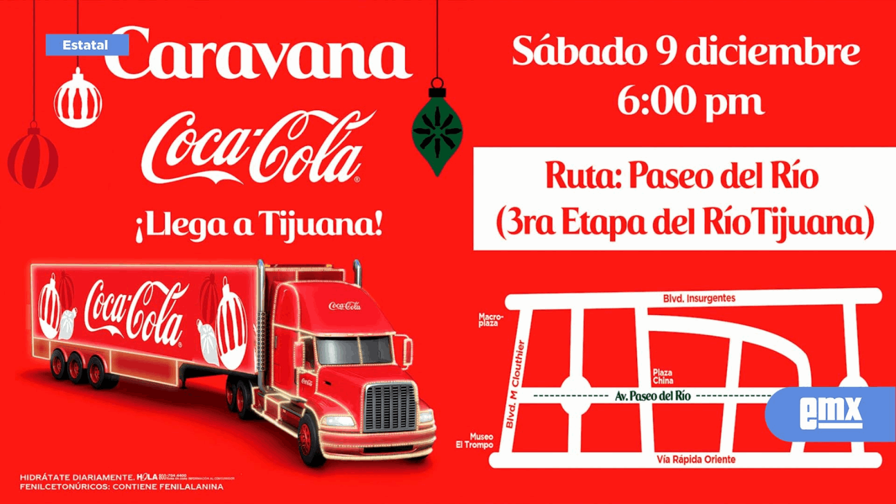 LA NAVIDAD SE ACERCA LA IC NICA CARAVANA COCA COLA RE El