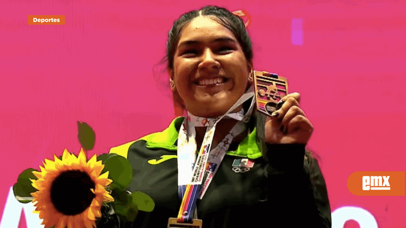 EMX-ES VANESSA HERNÁNDEZ CAMPEONA MUNDIAL SUB 20 EN PESAS