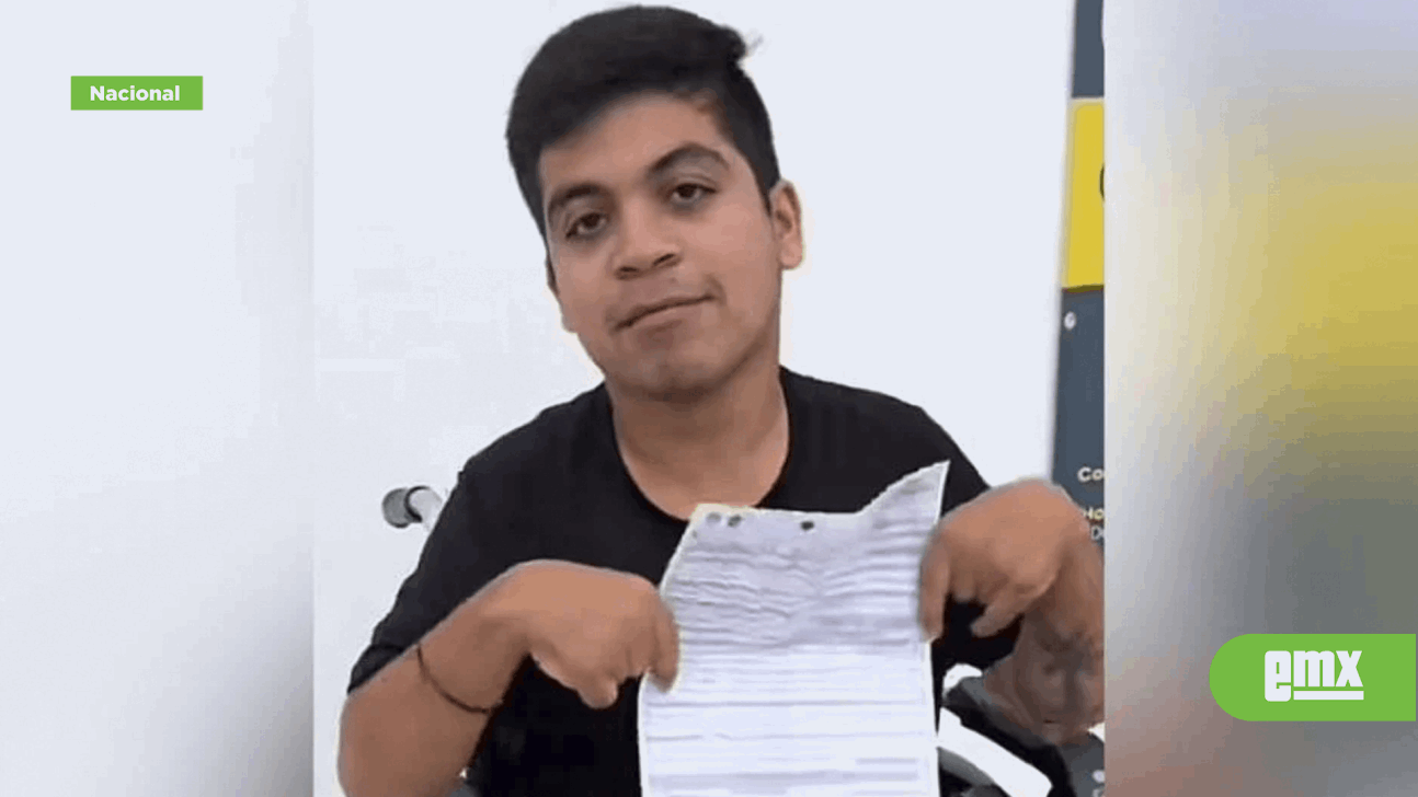 EMX-Multan a joven con discapacidad por estacionarse en un espacio preferente