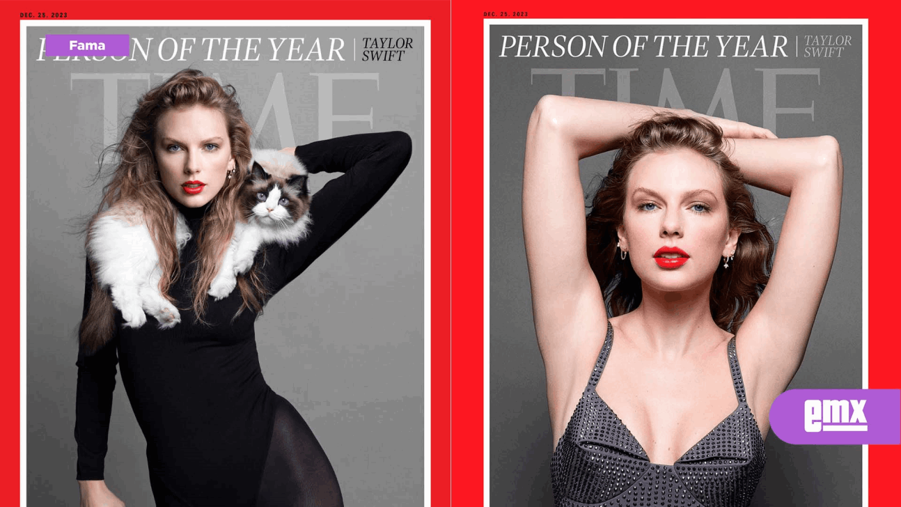 EMX-Taylor Swift es 'La persona del año' según la revista Time