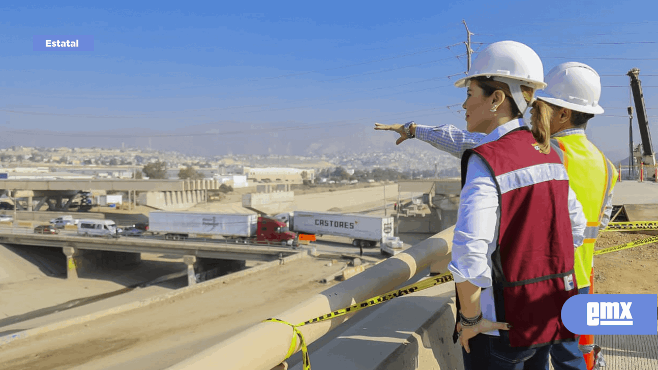 EMX-Marina del Pilar supervisa mega obra Nodo Alamar en Tijuana