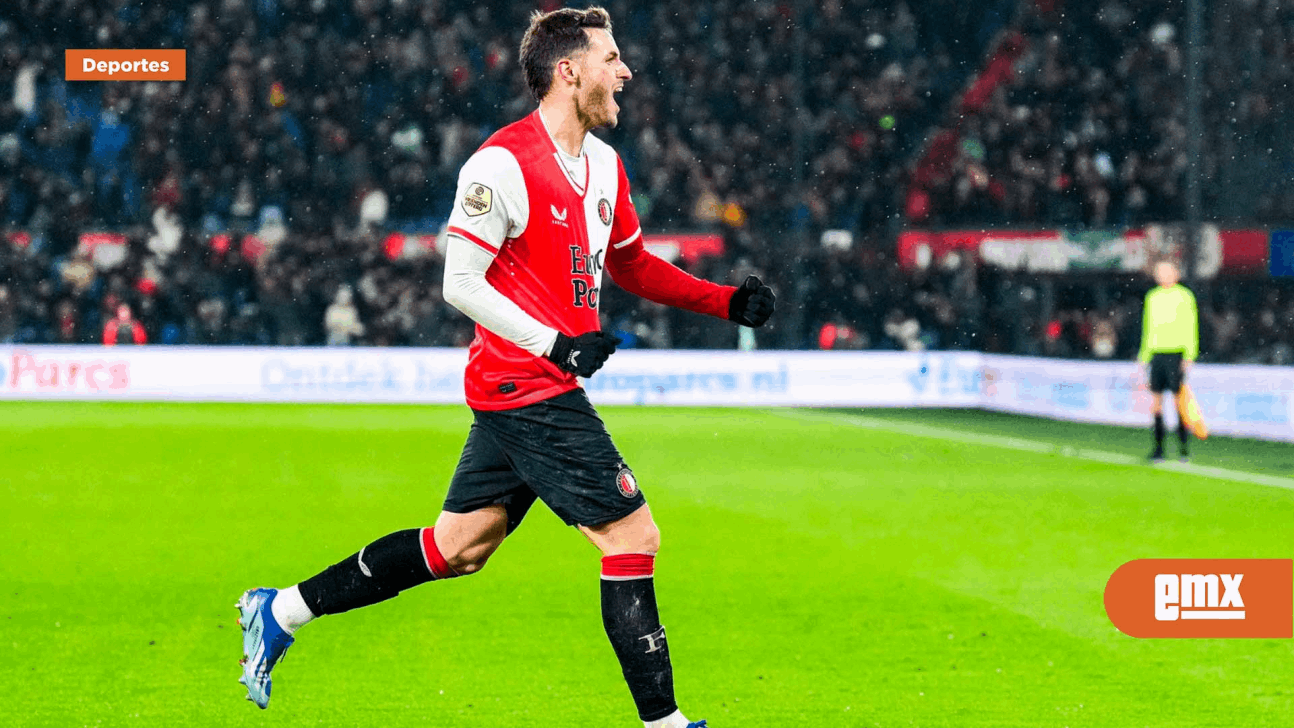 EMX-Es Santi Giménez máximo goleador del torneo con 18 tantos en la Liga Eredivisie 