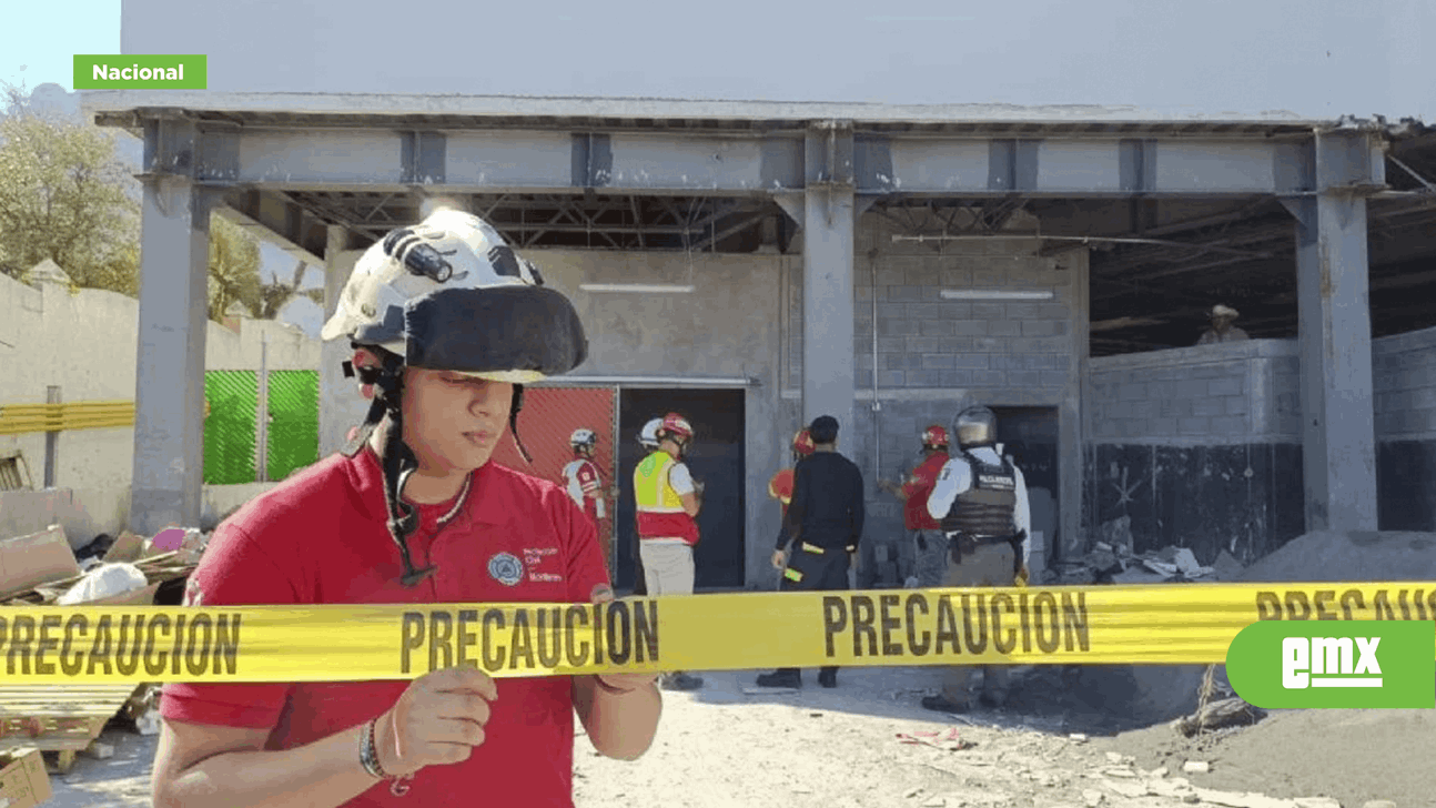 EMX-Mueren 4 trabajadores al caer elevador en plaza comercial de Cumbres, en Monterrey
