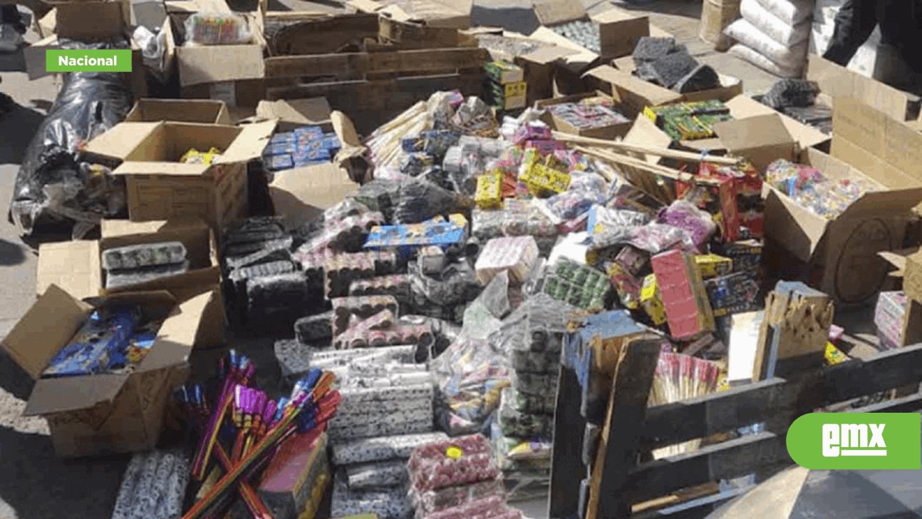 EMX-Encuentran más de 800 kilos de pirotecnia en Tulancingo, Hidalgo