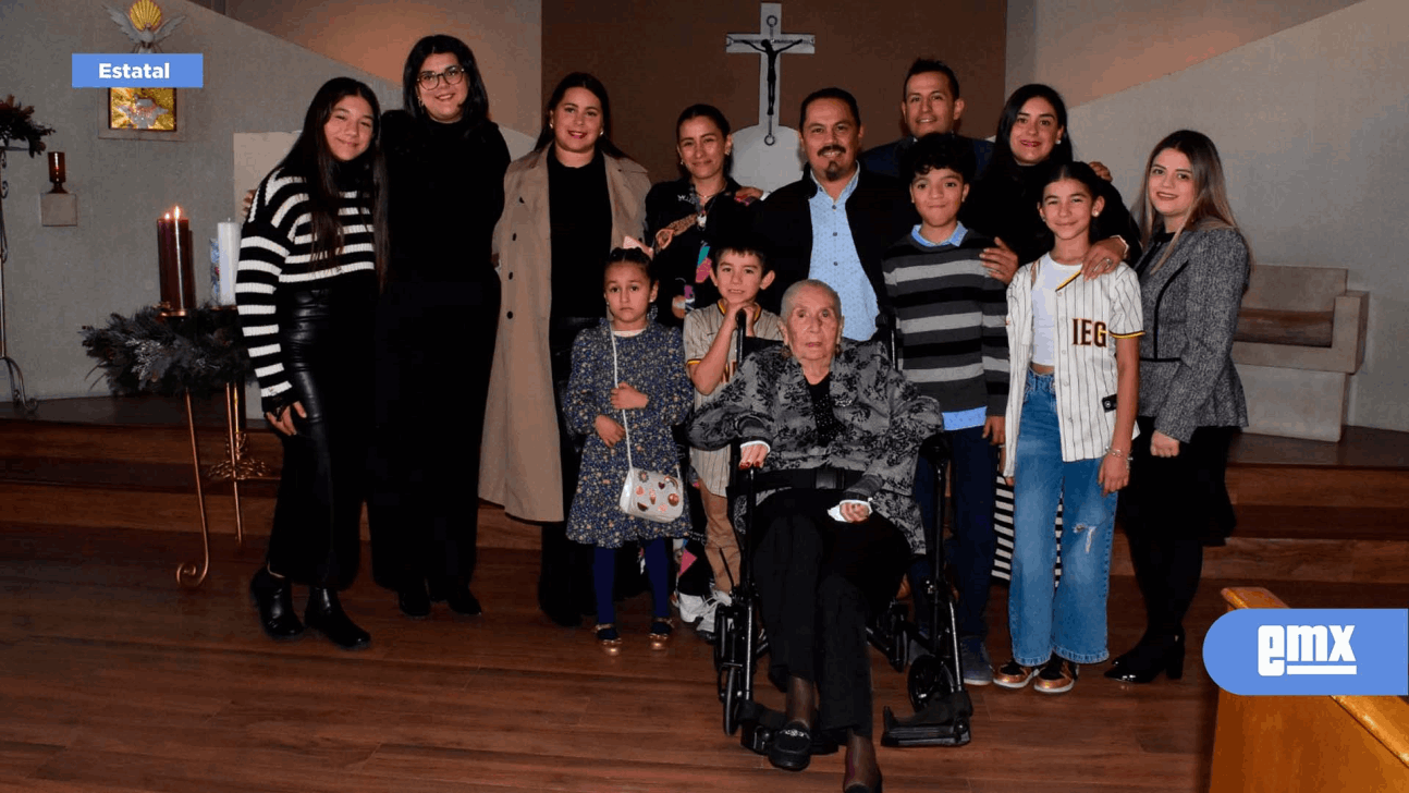 EMX-Celebra María Esther Bustamante 100 años de vida