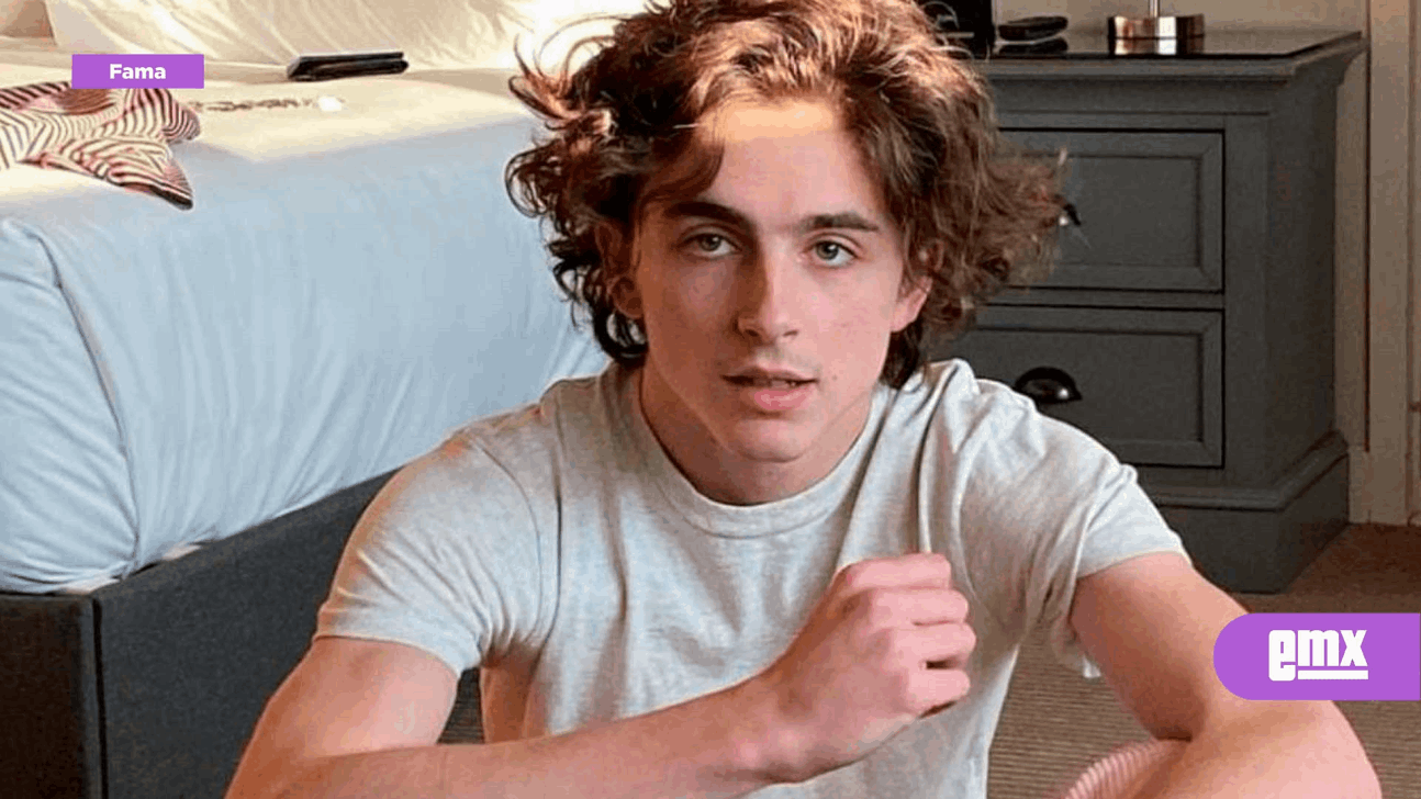 EMX-Timothée Chalamet es el hombre más guapo del mundo de 2023