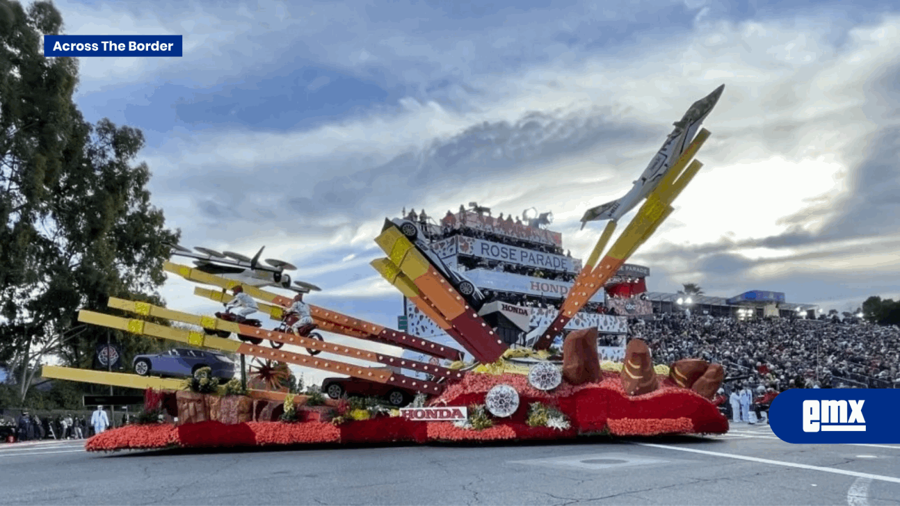 EMX-Celebran el Año Nuevo 2024 135º Desfile de las Rosas