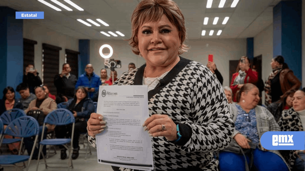 EMX-Se registra Maricarmen Flores en busca de candidatura a la alcaldía de Tijuana por el 'PRIAN'