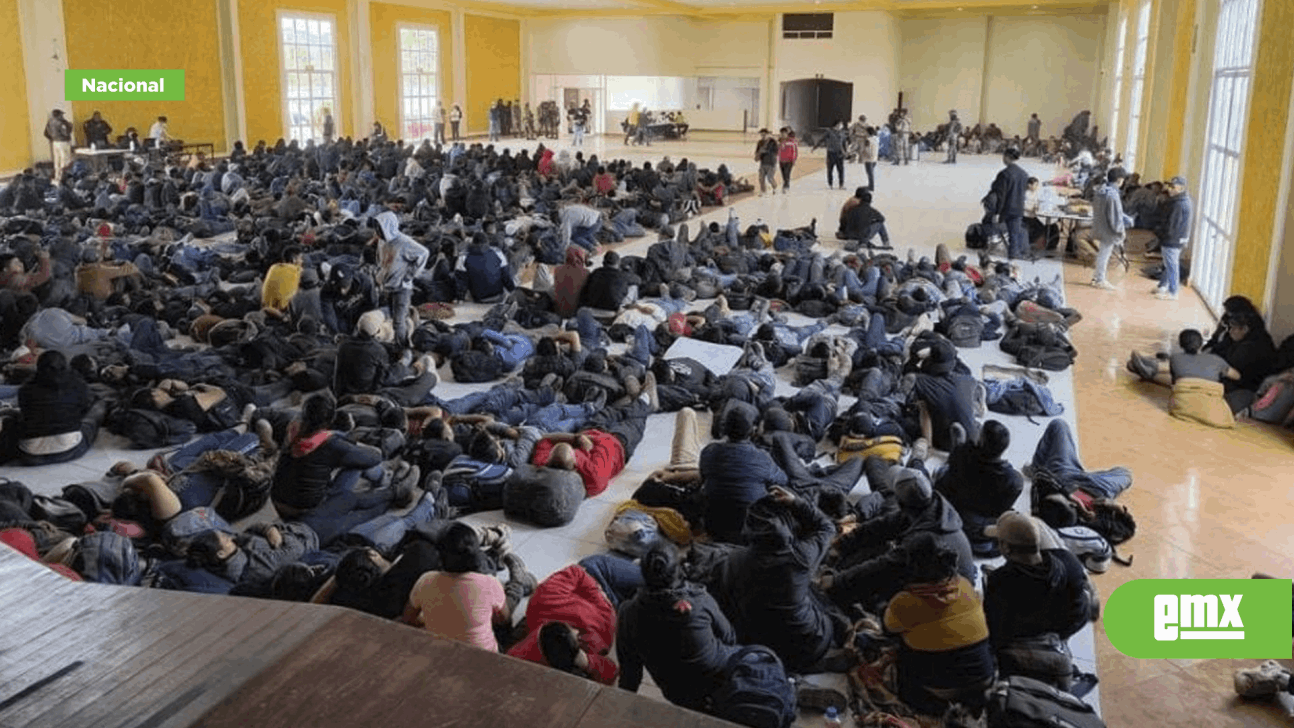 EMX-Tlaxcala: Rescatan a más de 700 migrantes de una bodega abandonada