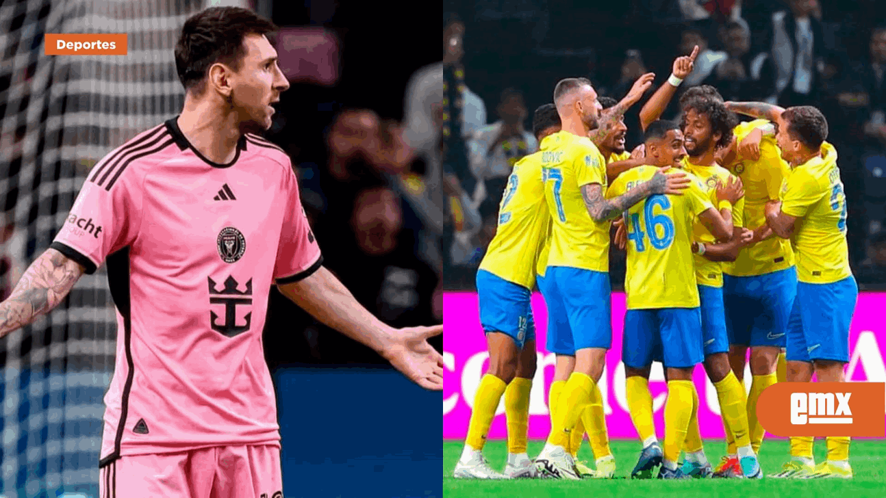 EMX-Al-Nassr de Cristiano golea al Inter de Messi