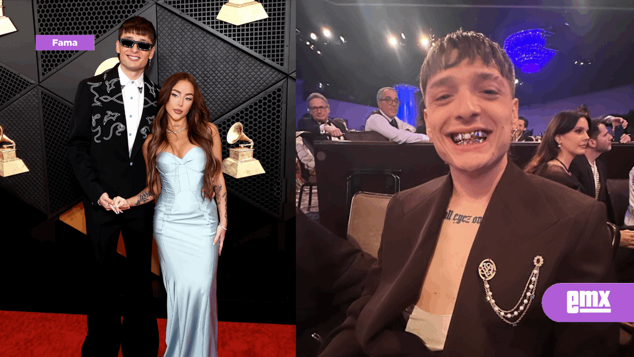 EMX-Peso Pluma gana su primer premio Grammy al vencer en Mejor álbum de música mexicana