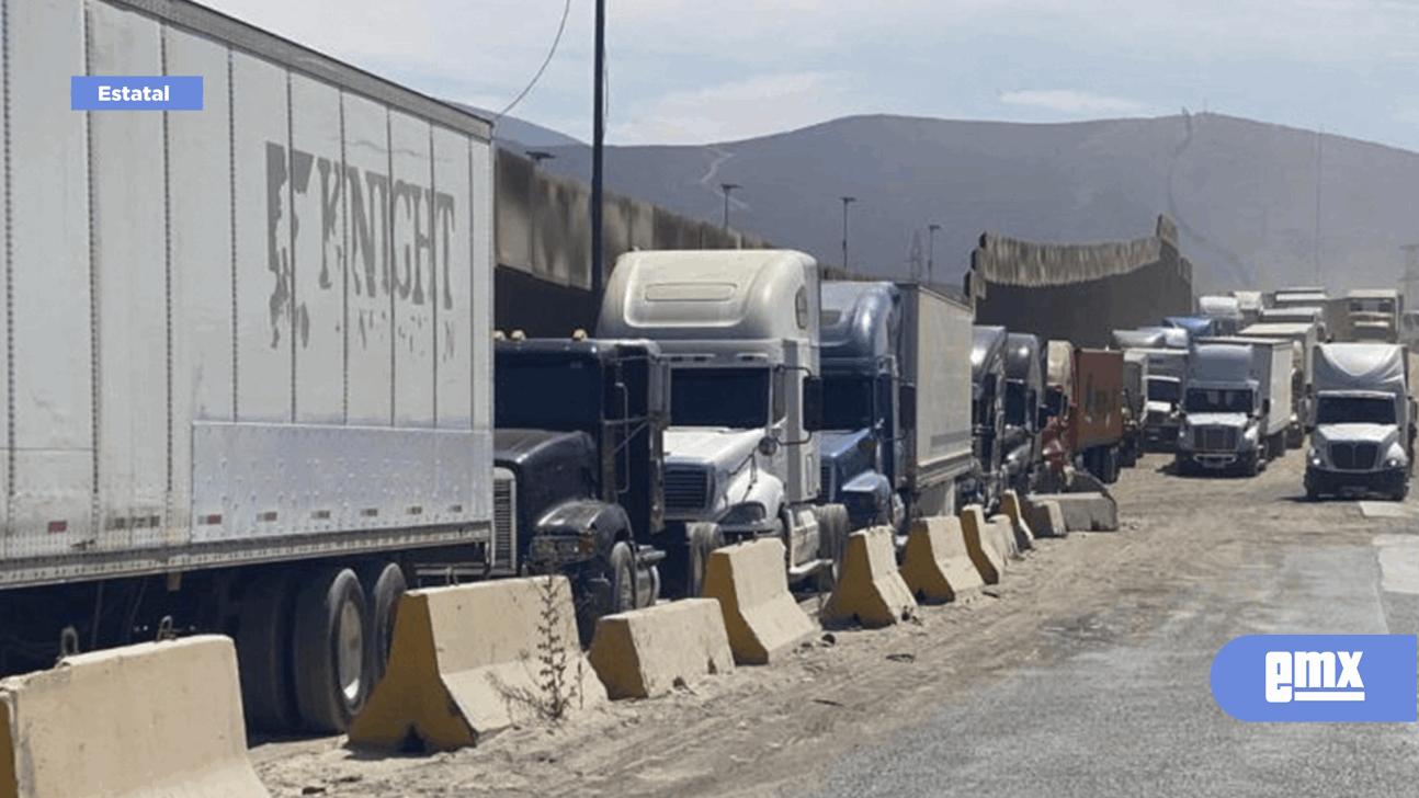 EMX-FALLA EN SISTEMA ADUANERO PARALIZA COMERCIO BINACIONAL 