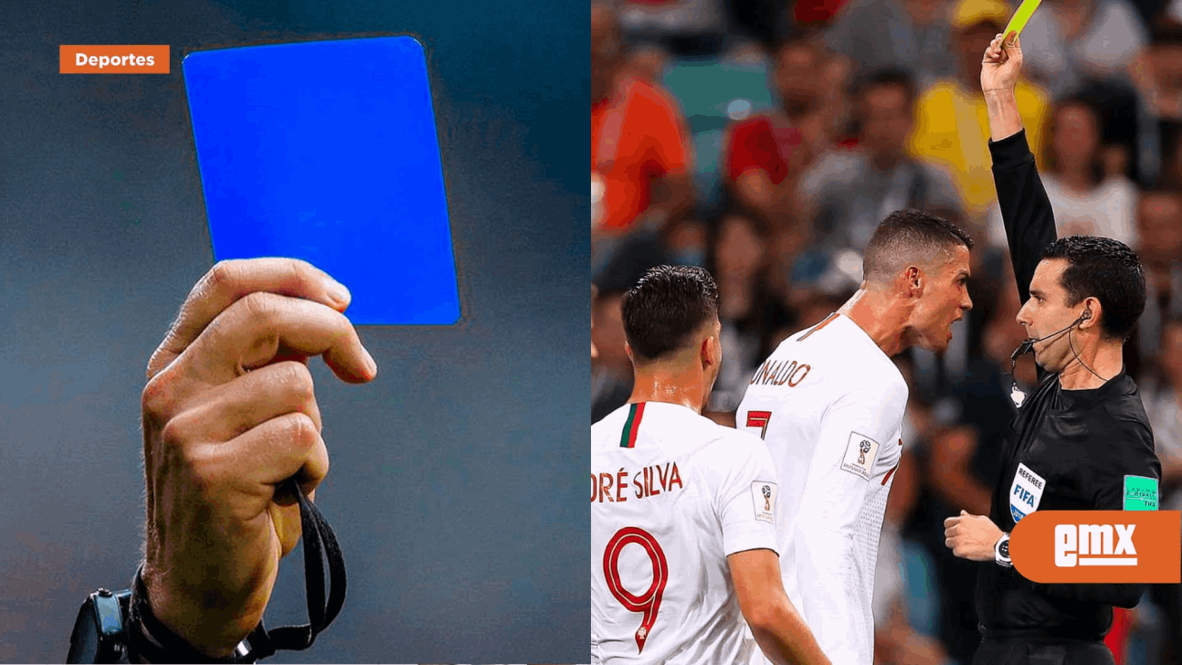 EMX-Insólito: Pondrán a prueba tarjeta azul en el fútbol 