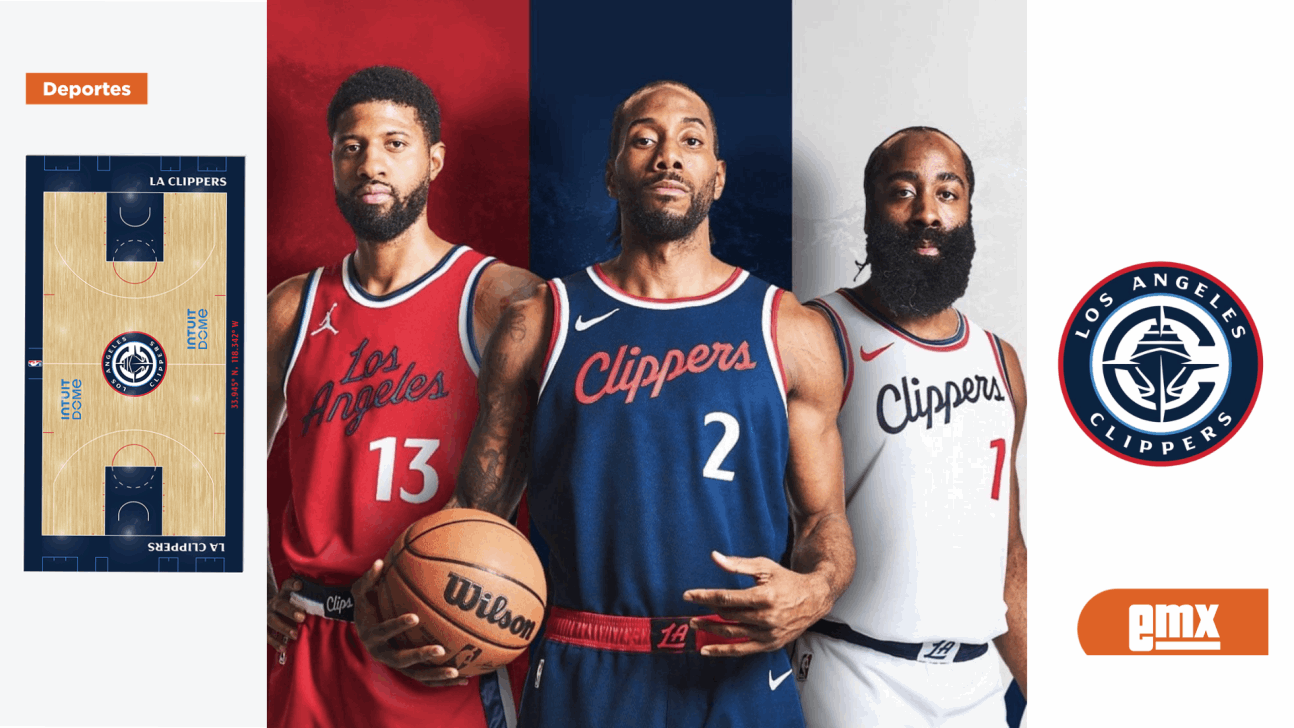 EMX-Presenta Clippers nuevos uniformes 
