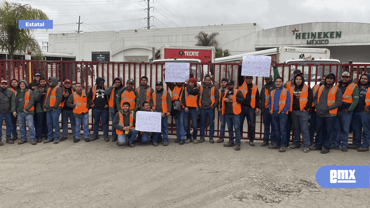 EMX-Responde la empresa Tecate a trabajadores tras paro pacífico; corrió a 13