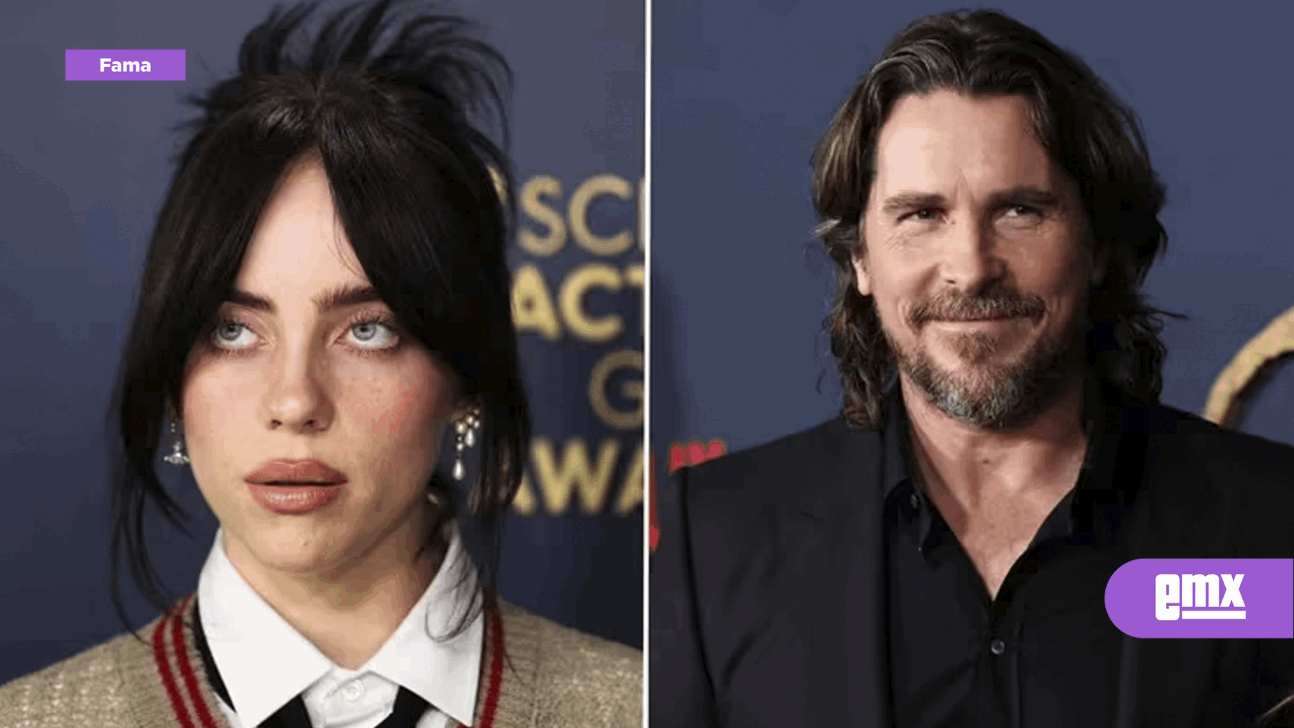 EMX-Billie Eilish reveló que soñar con Christian Bale le hizo darse cuenta de que necesitaba romper con su novio
