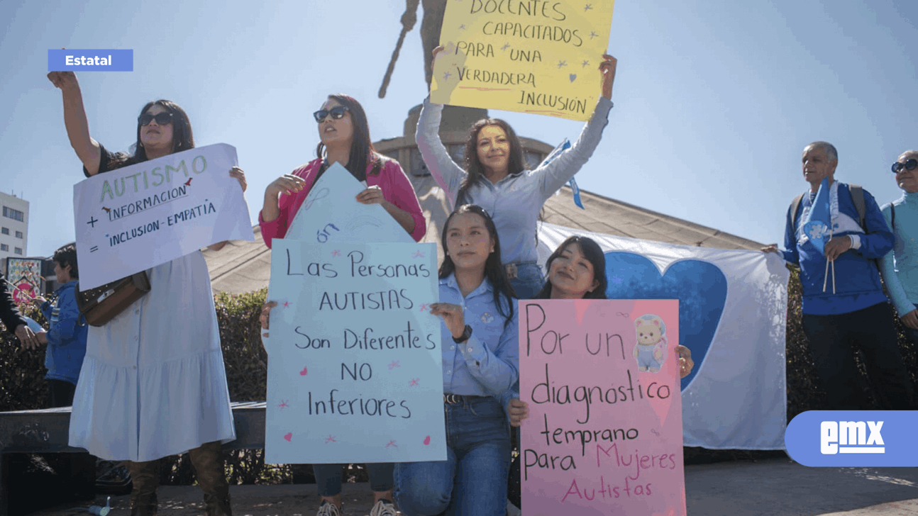 EMX-Marchan por Día Mundial de la Concienciación sobre Autismo, en Tijuana