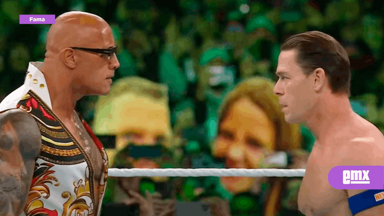 EMX-John Cena y Dwayne Johnson se olvidan de Hollywood y vuelven a sus orígenes en Wrestlemania XL
